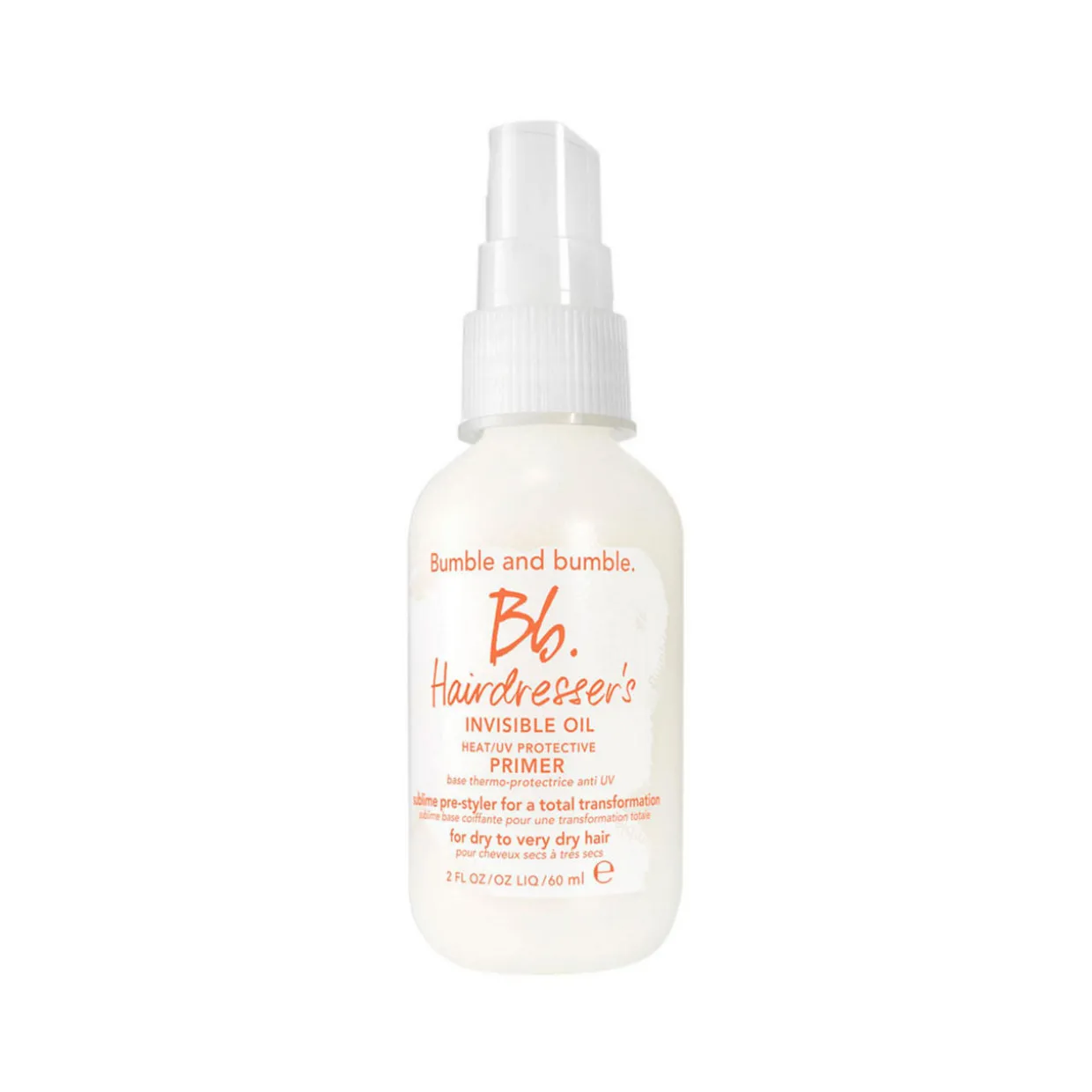 Hairdresser's Invisible Oil Heat-UV Protective Primer