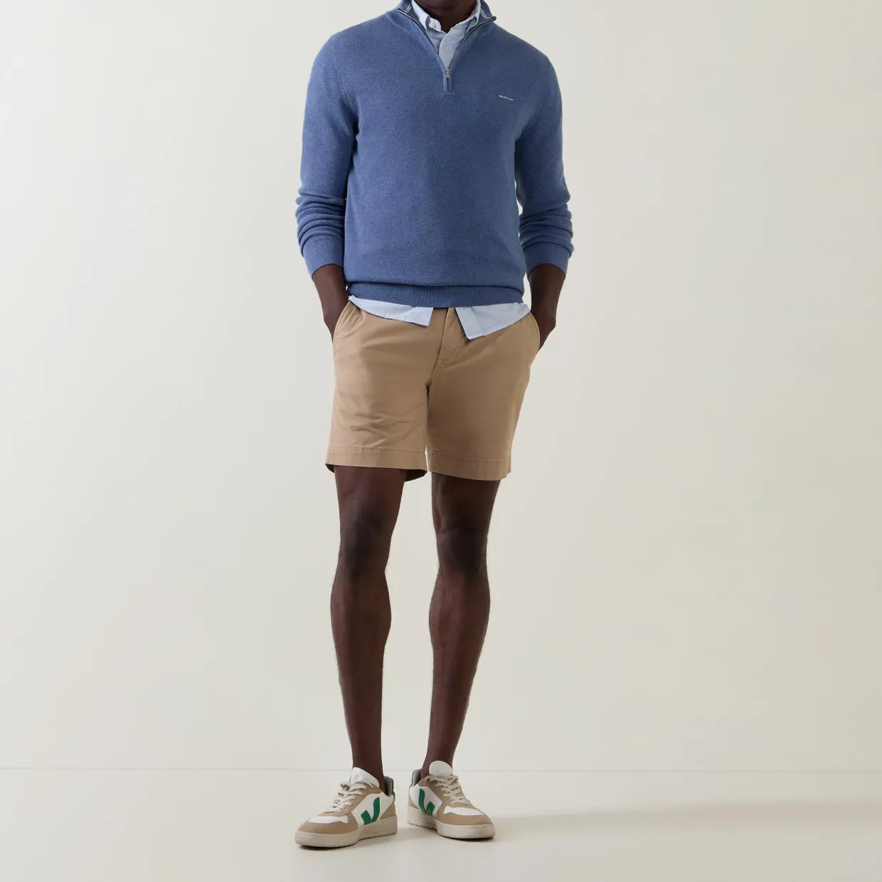 Half-Zip Logo Sweatshirt