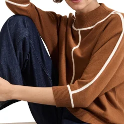 Hallie Tipped Sweater