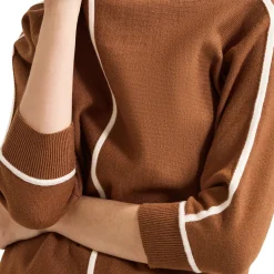 Hallie Tipped Sweater