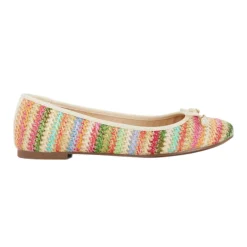 Hallo Charm-Detail Ballet Flats