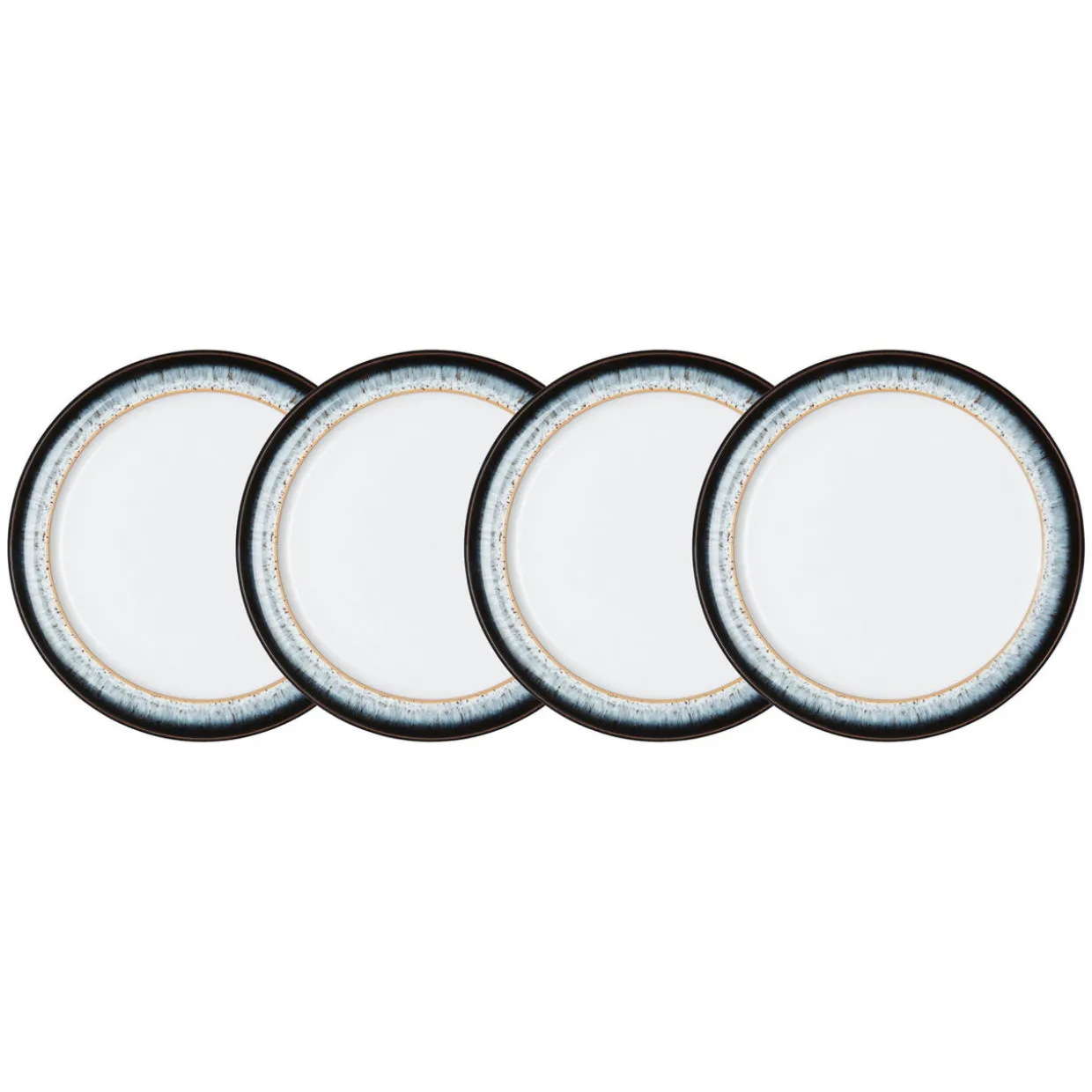 Halo Four-Piece Medium Plate Set