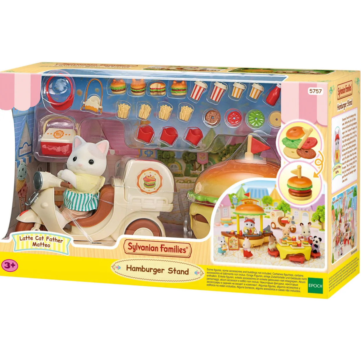 Hamburger Stand Playset