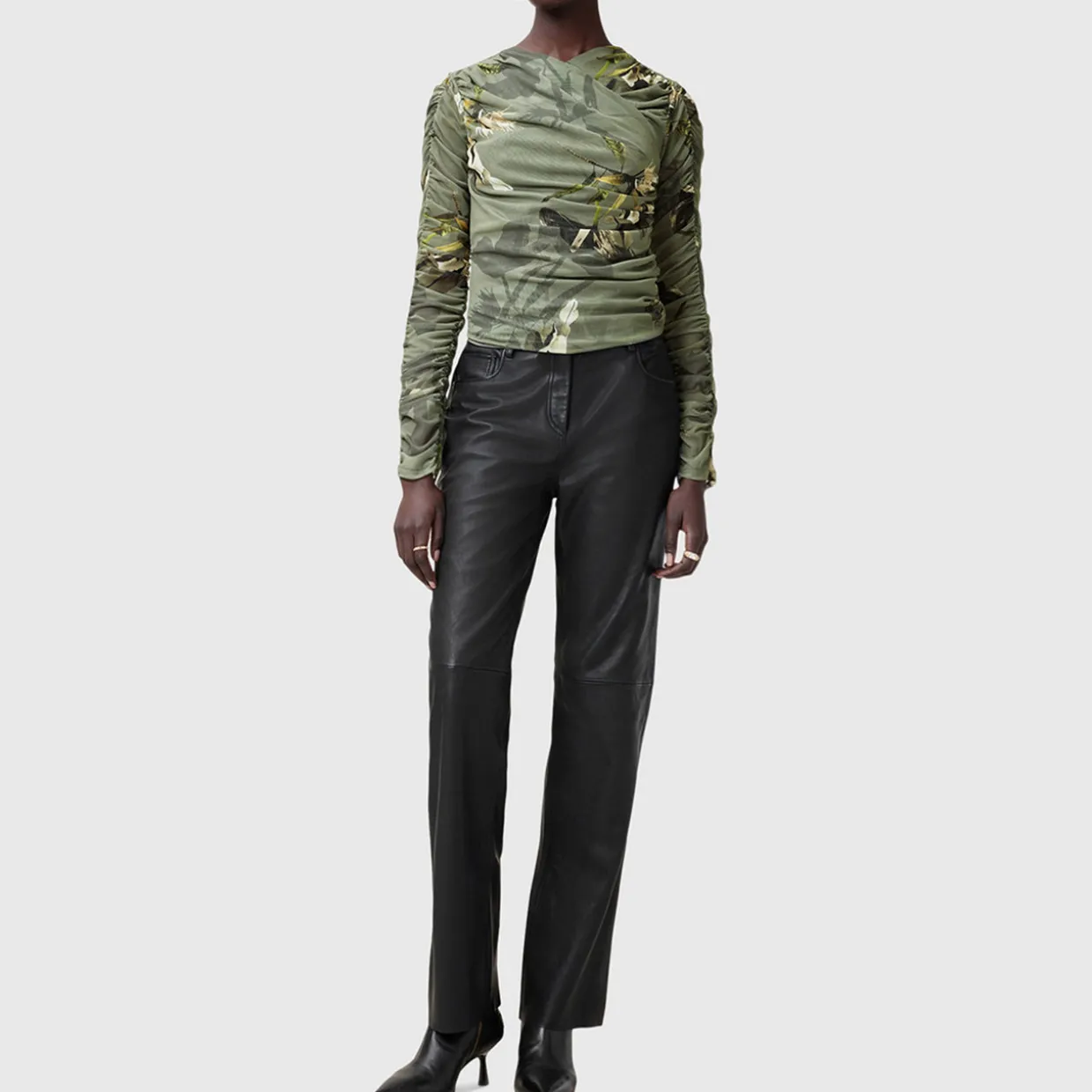 Hanako Botanical Mesh Top