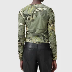 Hanako Botanical Mesh Top