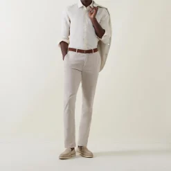 Hank Contrast Trim Single Cuff Shirt