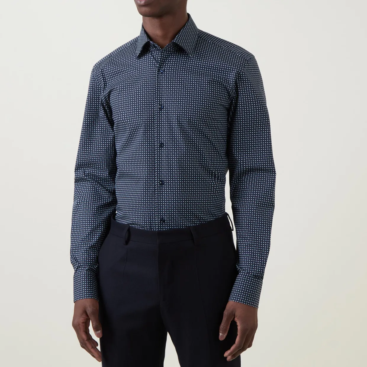 Hank Micro-Pattern Shirt