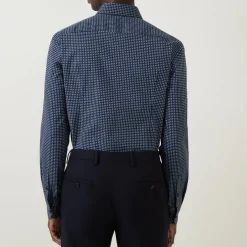 Hank Micro-Pattern Shirt