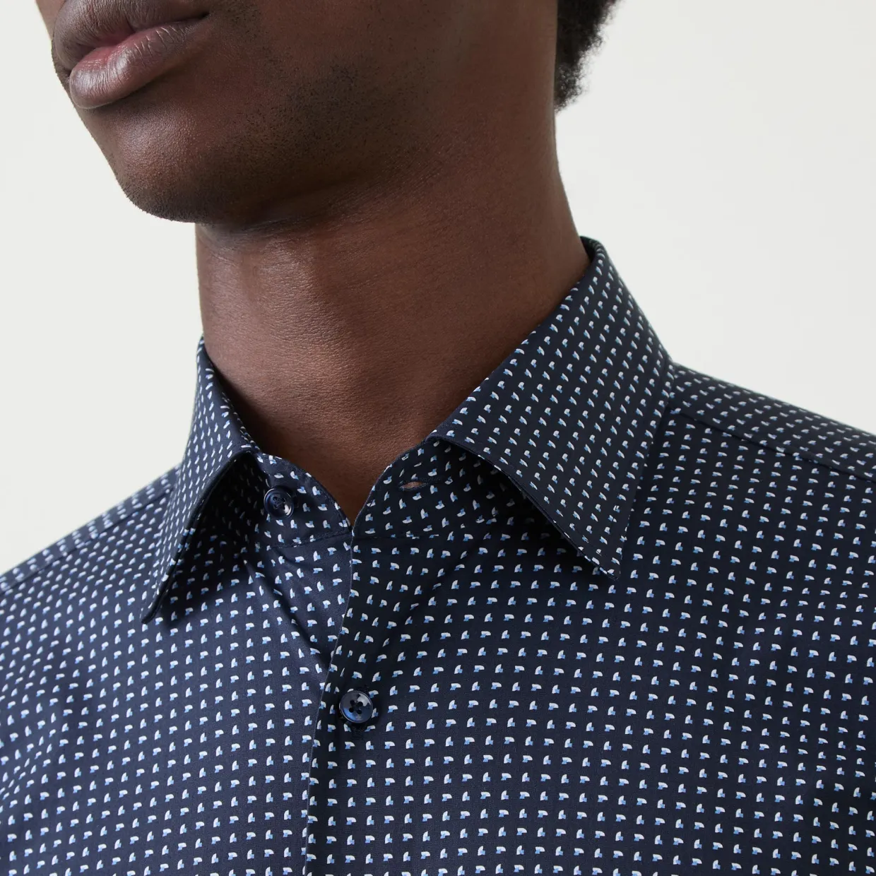 Hank Micro-Pattern Shirt