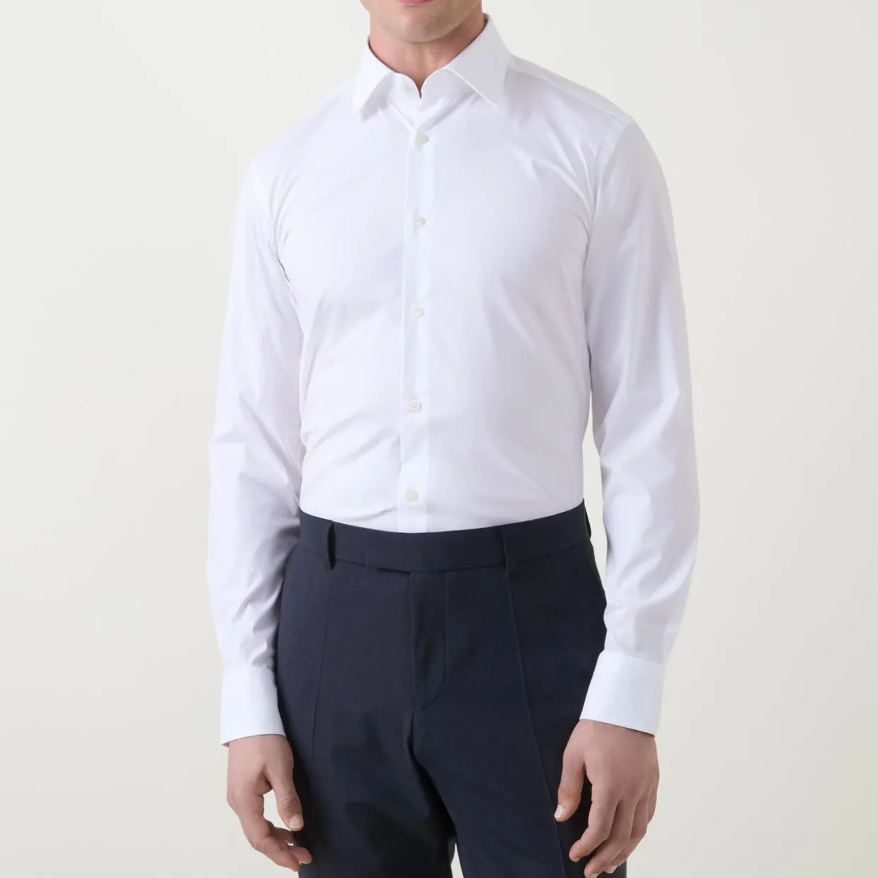 Hank Slim-Fit Poplin Shirt