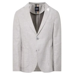 Hanry Micro Check Single-Breasted Jacket