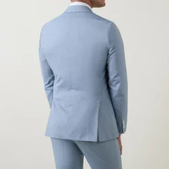 Hanry Single-Breasted Micro Pattern Suit Jacket