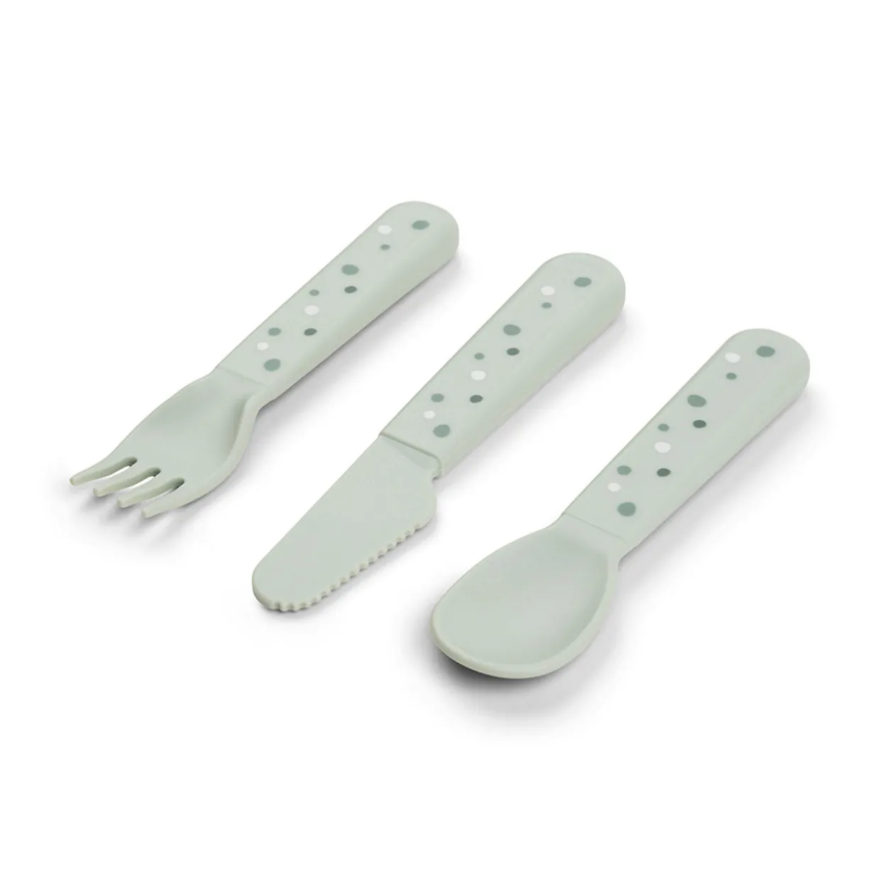 Happy Spots Foodies Three-Piece Cutlery Set