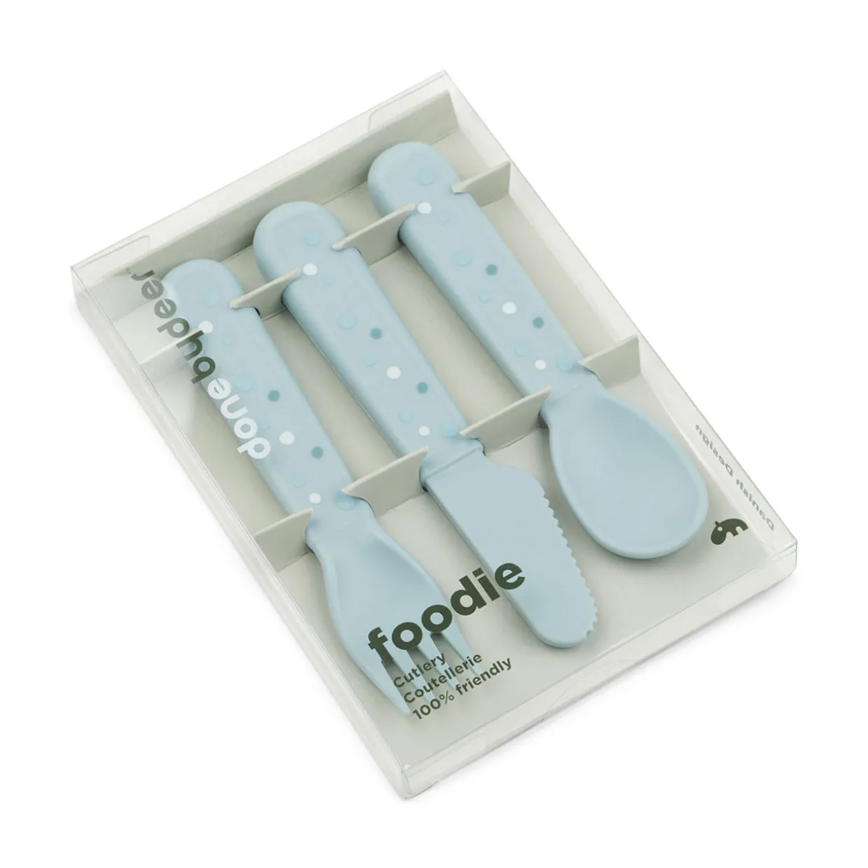 Happy Spots Foodies Three-Piece Cutlery Set
