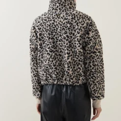 Harley Leopard Fleece Jacket