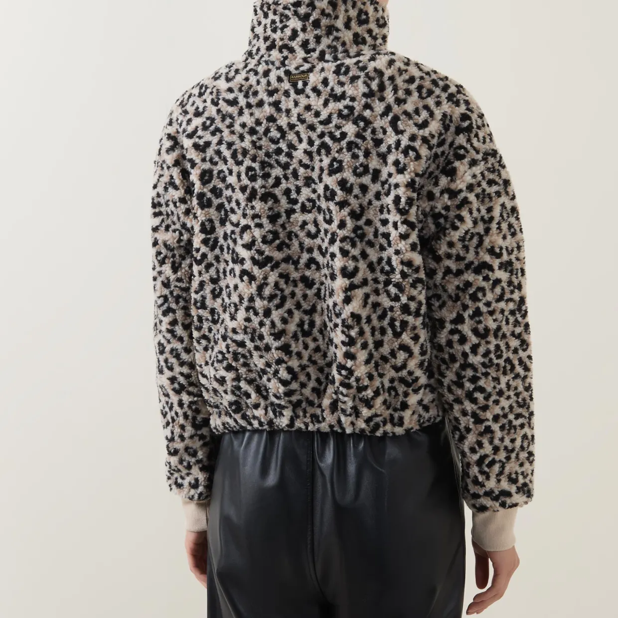 Harley Leopard Fleece Jacket