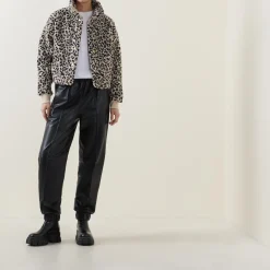 Harley Leopard Fleece Jacket