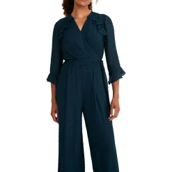 Hattie Wrap Wide Leg Jumpsuit