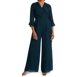 Hattie Wrap Wide Leg Jumpsuit