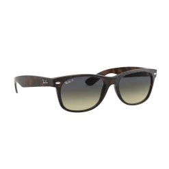 Havana New Wayfarer Green Lens Sunglasses Brown