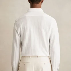 Hayes Stripe-Jacquard Shirt