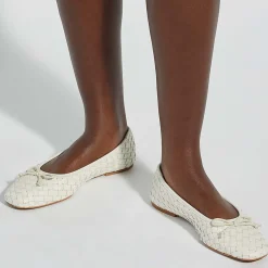Heat Woven Ballet Flats