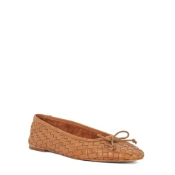 Heat Woven Bow Ballet Flats