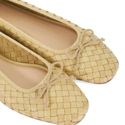 Heat Woven Bow Ballet Flats
