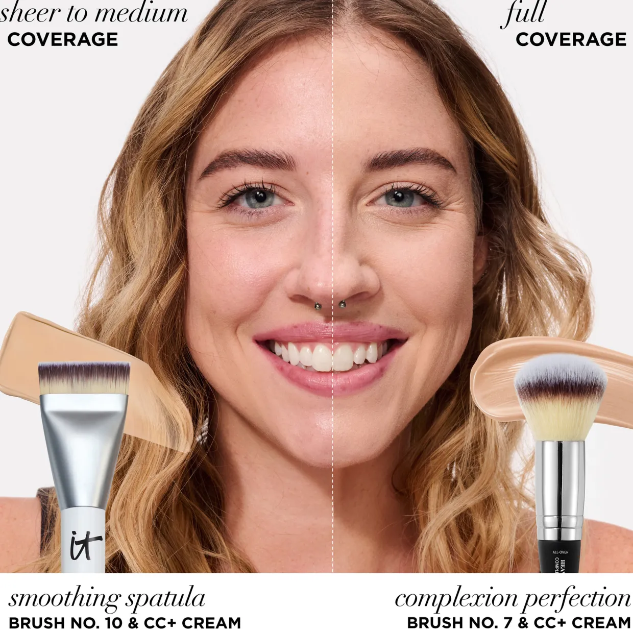 Heavenly LuxeTM Smoothing Spatula Foundation Brush No. 10