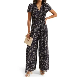 Helene Floral Wide-Leg Jumpsuit