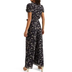 Helene Floral Wide-Leg Jumpsuit