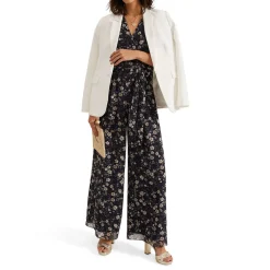 Helene Floral Wide-Leg Jumpsuit