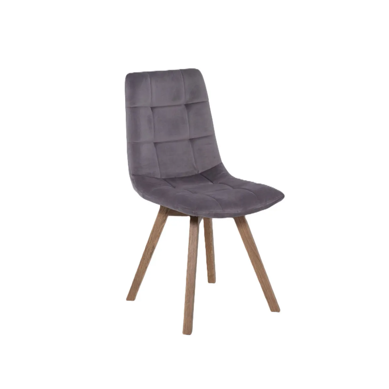 Henderson Velvet Chair Steel