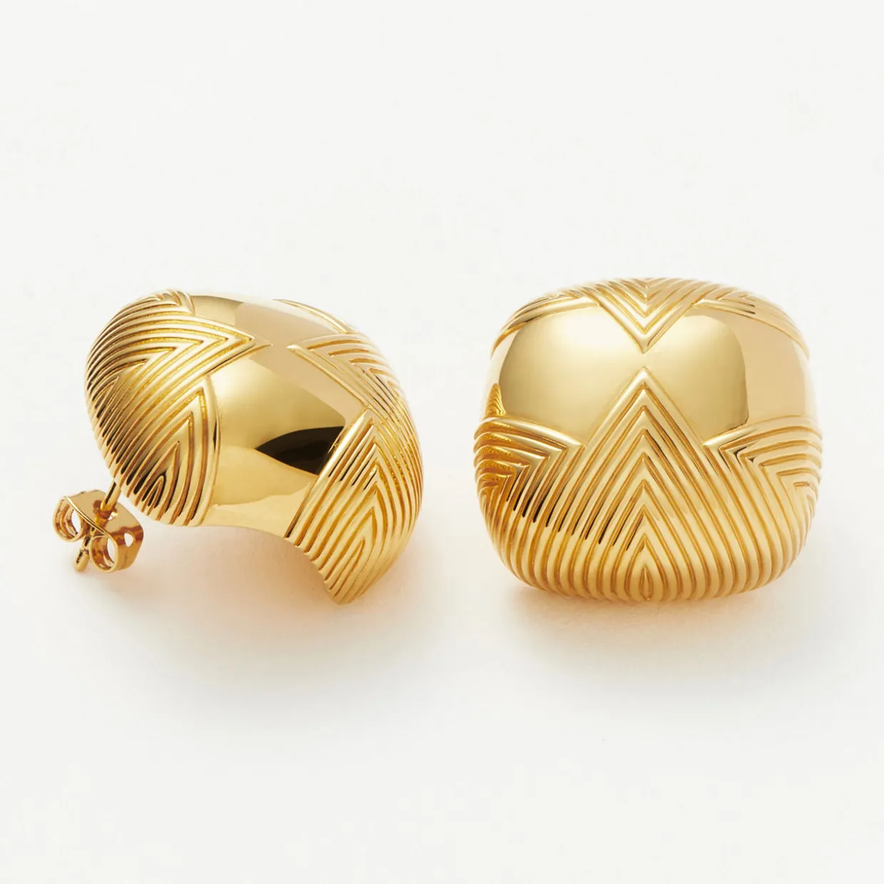 Hera Oversized Stud Earrings