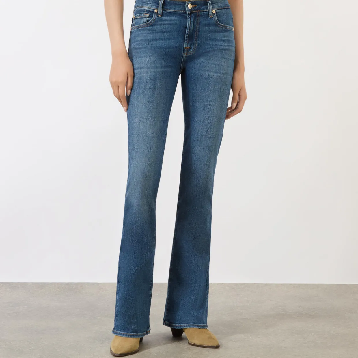 Heritage High-Rise Bootcut Jeans