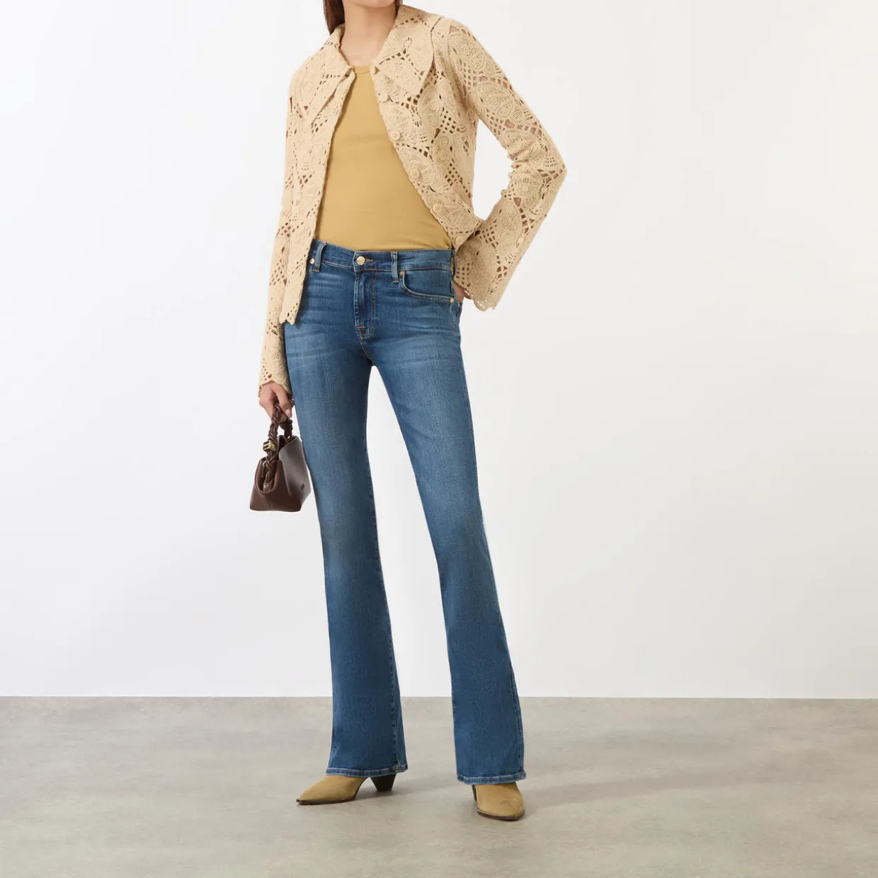 Heritage High-Rise Bootcut Jeans