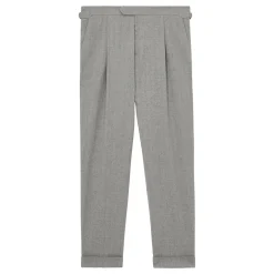 Herringbone Side Adjuster Trousers