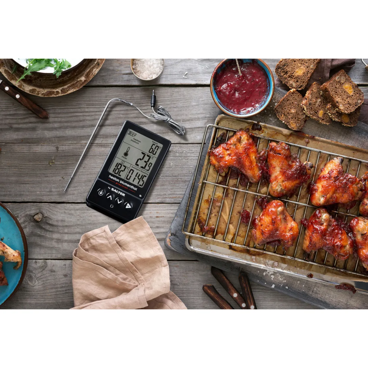Heston Blumenthal Precision 5-in-1 Digital Cooking Thermometer