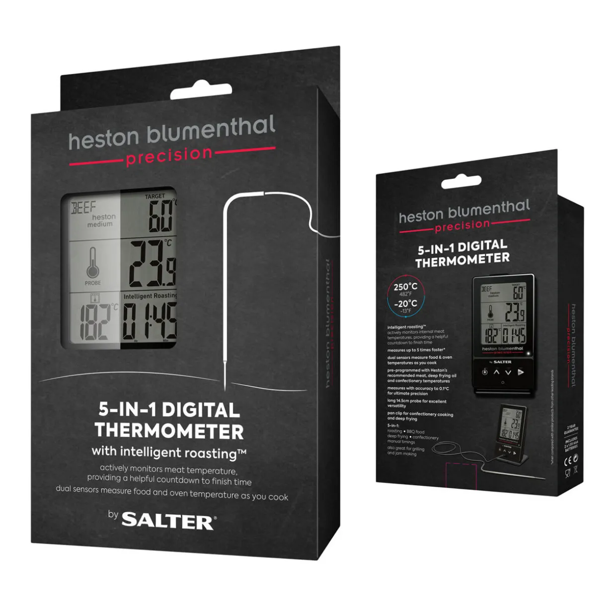 Heston Blumenthal Precision 5-in-1 Digital Cooking Thermometer