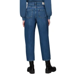 High Waist Barrel Leg Jean