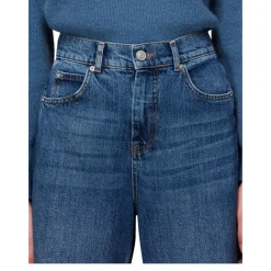 High Waist Barrel Leg Jean