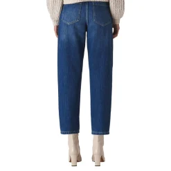 High Waist Barrel Leg Jean
