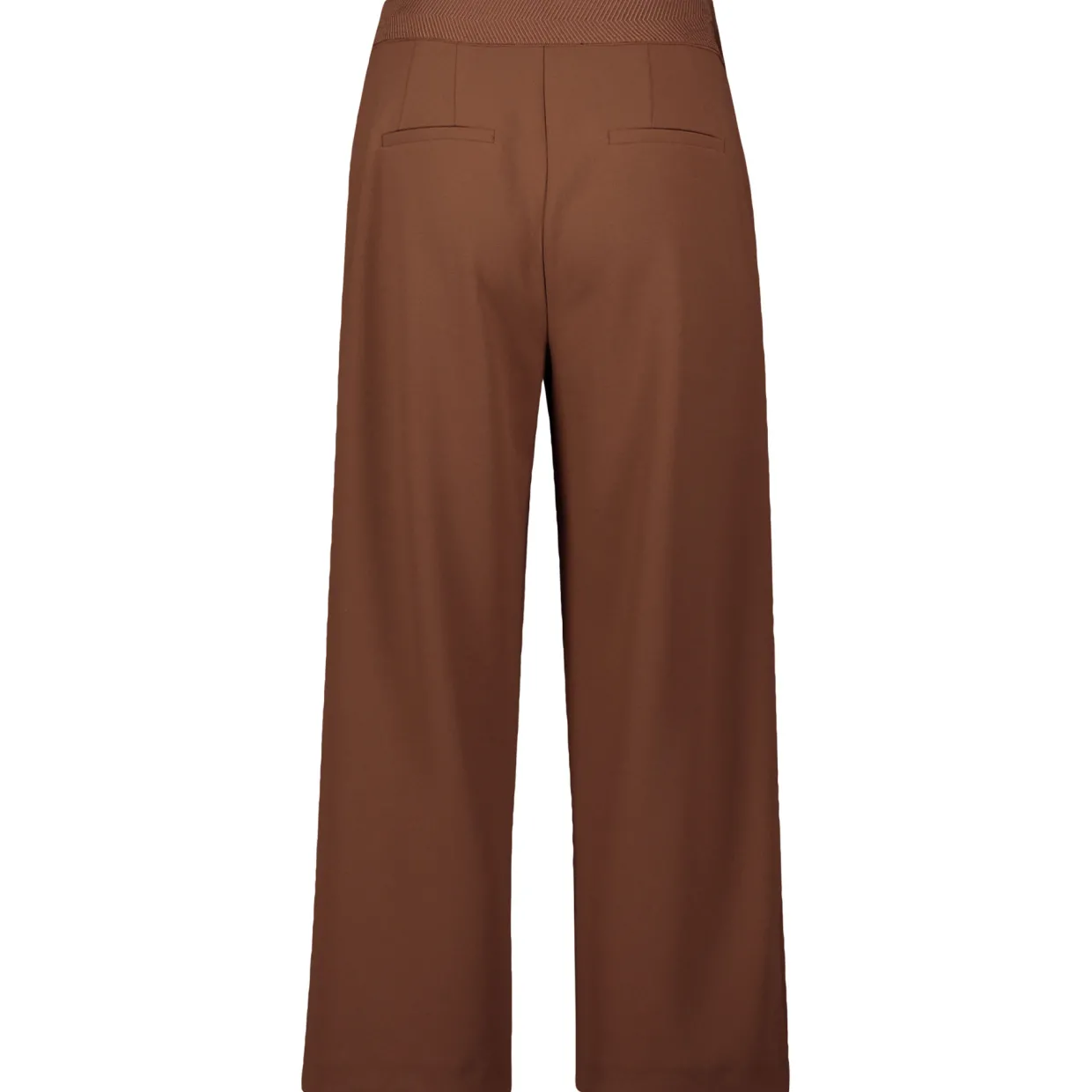 High-Rise Cropped Straight Leg Culottes