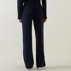 High-Rise Straight Leg Trousers