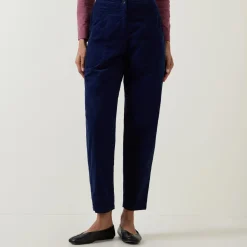 High-Rise Tapered Trousers