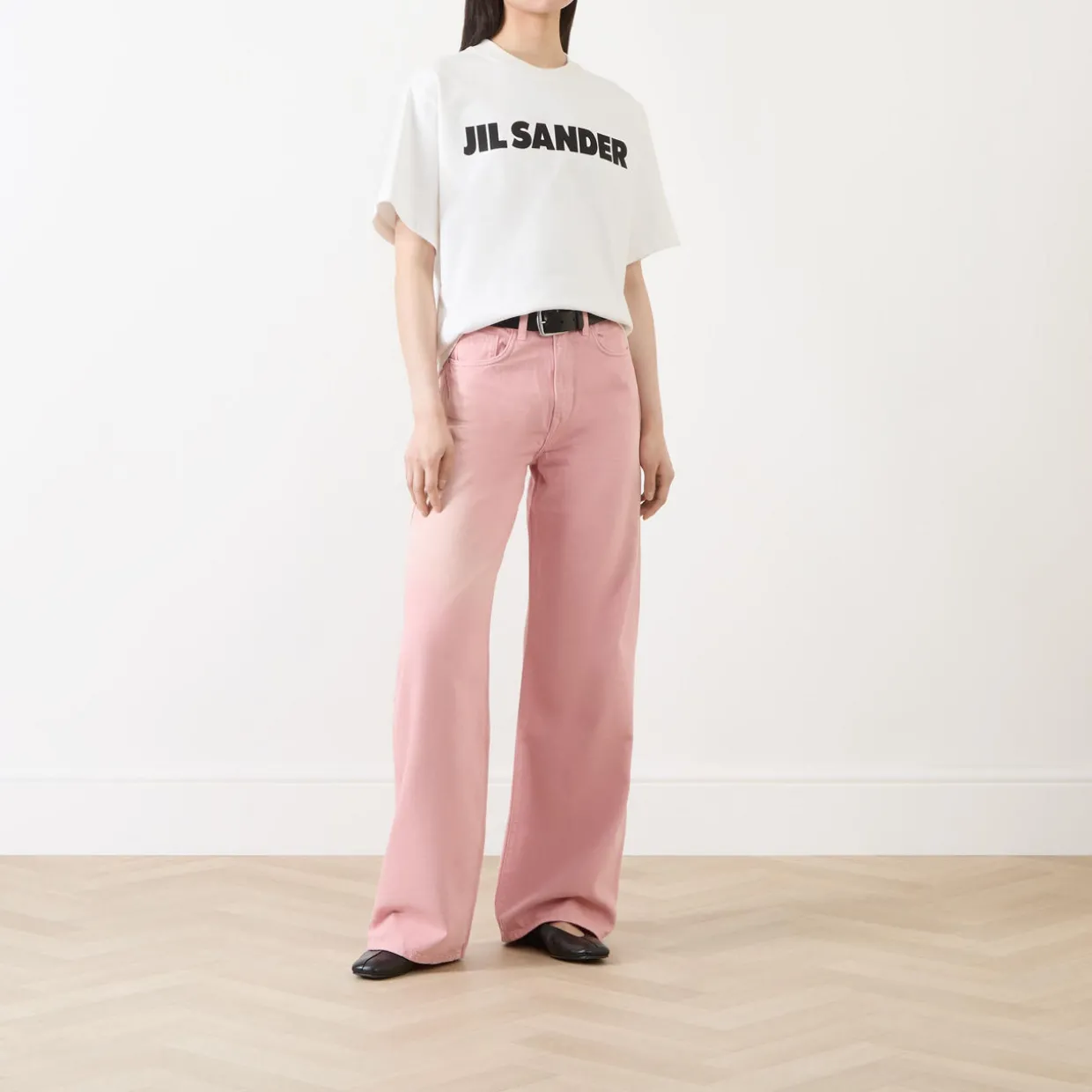 High-Rise Wide Leg Jeans