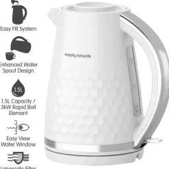 Hive Jug kettle 1.5 white