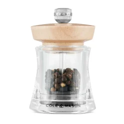 Holborn Acrylic Natural Beech Pepper Mill