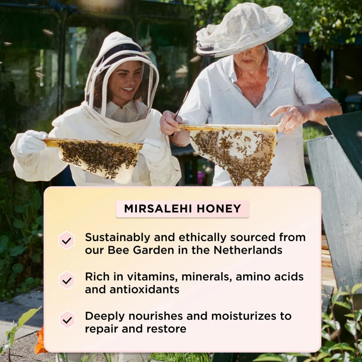 Honey Infused Hair Repair Serum - Intense Hydration Honey Drops