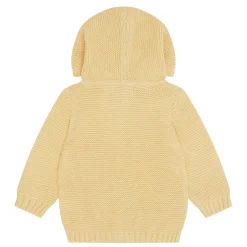 Hooded Button-Up Cardigan